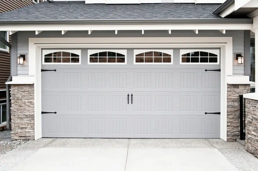 new garage door installed